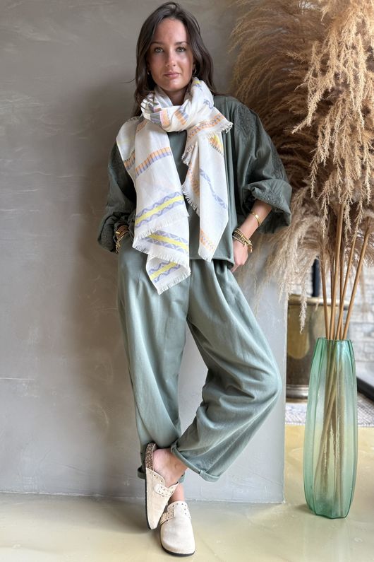 Peruvian Linear Scarf C